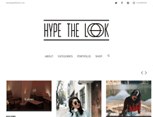 Tablet Screenshot of hypethelook.com